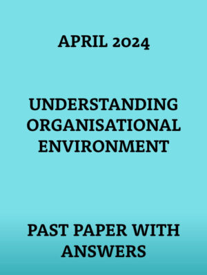 April 2024 – Understanding Organisational Environment